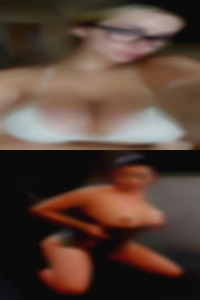 Splitting women single swinging a hotel room.